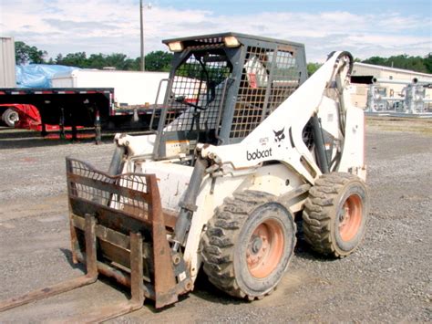 bobcat 873 skid steer loader adding fuel to it|used 873 bobcat for sale.